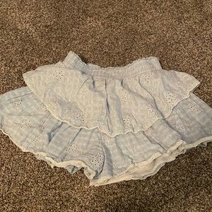 Light blue American Eagle skort, size XS